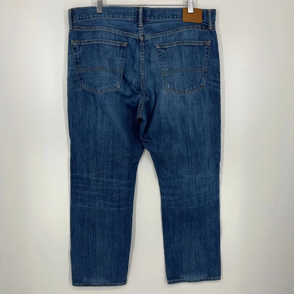 Lucky Brand 221 Original Straight Mens Jeans Medium Wash 38x30